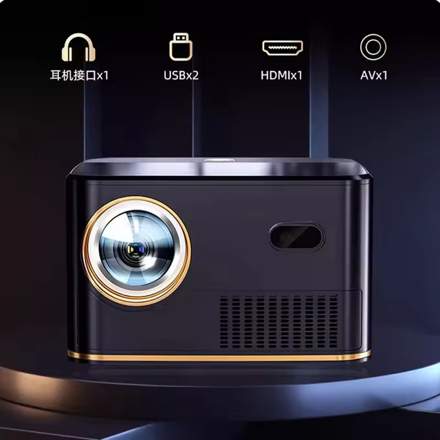 4K LED Mini Projector Android Smart Interactive Phone Projector Portable Screen Projecting Device for Hotel TV