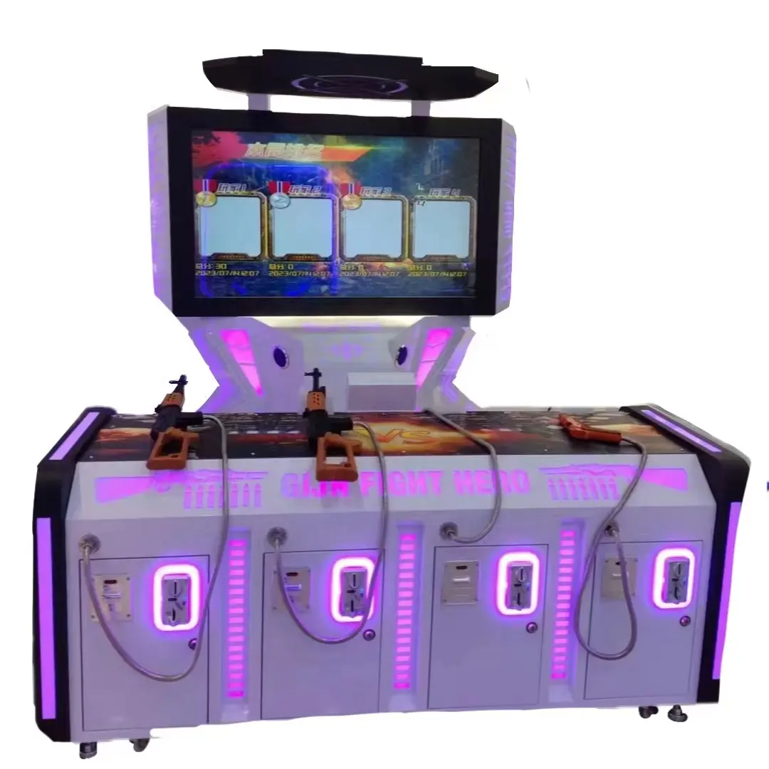 Ad alta sensibilità parco a tema SportVR Gatling simulatore di gioco Arcade macchina bersaglio di realtà virtuale tiro mitragliatrice