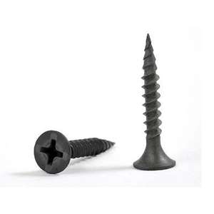 Vis à plaques de plâtre auto-perceuses gris phosphaté Ø 3.5X55mm pour projets de bricolage et rénovations domiciliaires - Product Image 1