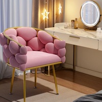 Ensemble table et chaise de manucure en métal de luxe moderne, série or blanc et gris, nouvelle arrivée, pour salons de beauté