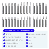 UFTOOLS Juego de Destornilladores Eléctricos de Precisión Tipo Pluma Inalámbricos 36 en 1, Portátiles, Pequeños, para el Hogar, 3.7V 0.35Nm