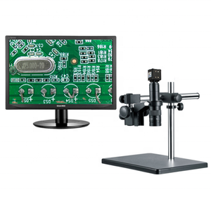 Boshida V200-A08 1080P <span class=keywords><strong>Boom</strong></span> <span class=keywords><strong>Arm</strong></span> Berdiri Mikroskop Video <span class=keywords><strong>Digital</strong></span> untuk Perbaikan Solder PCB Ukuran Besar dan Kualitas Bagian Checkin - Product Image 4