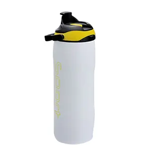 Спортивная водонепроницаемая фляжка с широким горлом на заказ, металлическая вакуумная изолированная бутылка из нержавеющей стали