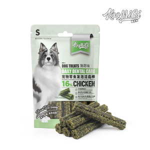 Koomiji Pet Dental Sticks Mint Flavor Foam Cleaning For Dogs Size S L Freshen Breath Remove Tartar - Product Image 2