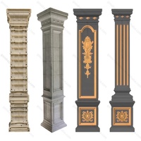 Moule ABS Haute Précision pour Colonnes Rondes en Béton Type Colonne Romaine d'Extérieur pour Coffrage de Piliers Domestiques et de Construction Industrielle