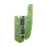 Télécommande universelle de voiture 3 boutons VVDI2 Wire Remotes XKKF02EN VVDI Remote KeyPopular