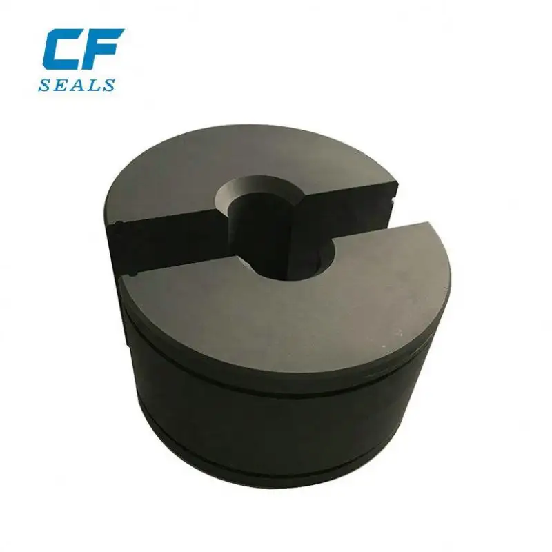 Customize center self lubricating half plain bearing bush carbon graphite mechanical pump seal for pump