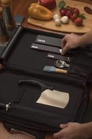 Tas Roll Bag Pisau Profesional Berkualitas Tinggi Grosir, Kapasitas Besar 160L, Bahan Polyester, Portable, Organizer Peralatan Chef