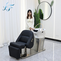 Bassin de lavage de cheveux portable, réservoir d'eau de rangement, évier à shampoing mobile et lit de spa capillaire japonais