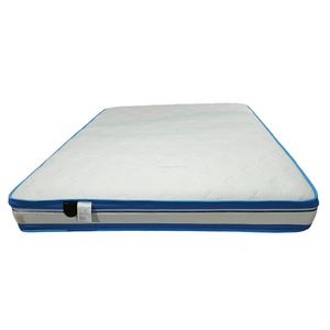 10 inch thoải mái khỏe mạnh dễ dàng thiết lập nén nệm cao cấp mùa xuân Nệm hàng đầu thoáng khí trung bình ngủ Nệm cao su tự nhiên - Product Image 1