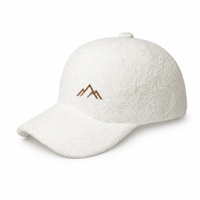 Casquette de baseball personnalisée en polaire sherpa crème, style Dad Hat, à visière incurvée, douce et chaude pour l'hiver, 6 panneaux, unisexe pour hommes et femmes, usage quotidien