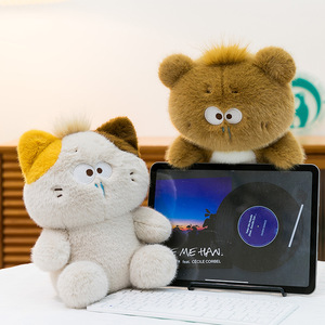 Juguetes de Peluche Suaves y Adorables, Gato Calicó, Oso Pardo, Dinosaurio, Ardilla, Muñecos de Peluche, Compañeros para Niños, Decoración del Hogar - Product Image 5