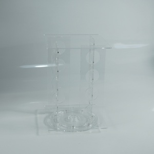 Wholesale Multifunction 360 Rotating Lucite Seasoning Holder 16 Holes Transparent Acrylic Spice <b>Shelf</b> <b>for</b> <b>Kitchen</b> - Product Image 5