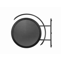 Pas cher Led Écran Circulaire logo Enseigne Écran Double Face Rond Publicité LEDscreen pour Boutique