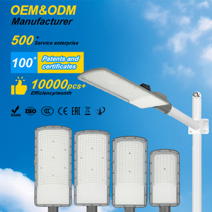 Lampadaire LED extérieur étanche IP65 en aluminium moulé sous pression pour éclairage commercial, routes publiques et parkings, 50W 100W 150W 200W - Product Image 1