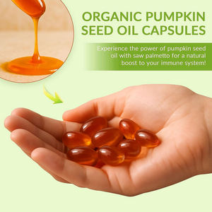 Capsule molle de haute qualité à base de palmier nain et d'huile de graines de citrouille pour la santé de la prostate et des cheveux - Product Image 6