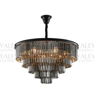 Modern Luxury Custom K9 Asfour Crystal Chandelier Lighting Light Lamp For Home Living Room Manufacturer Buy