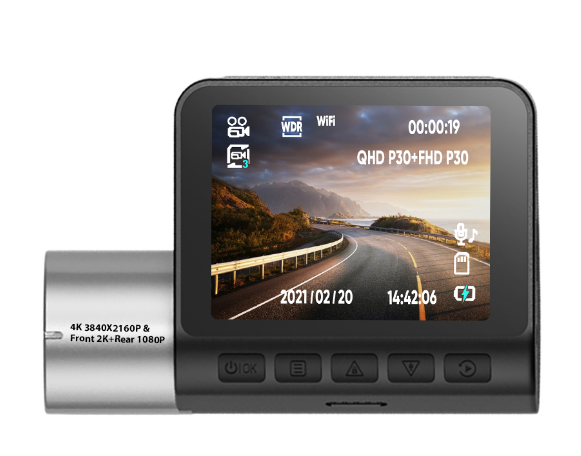 Двойная камера обзор Автомобильный видеорегистратор для dvr автомобиля wifi 2k 1080P GPS 4g adas Автомобильный видеорегистратор gps камера