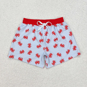 Shorts de Baño para Niño con Diseño de Cara Sonriente de Estrella del 4 de Julio - Product Image 4