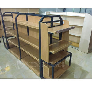 Porte-livre en bois, présentoir pour les fruits, Design de supermarché, papeterie, vente en gros - Product Image 1