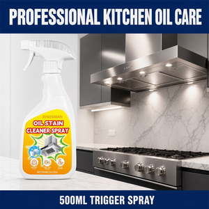 Zourunan Oil Stain <strong>Cleaner</strong> Spray Heavy Duty Kitchen Degreaser Range Hood <strong>Stove</strong> <strong>Top</strong> Pot Wall <strong>Cleaner</strong> 500ml OEM Wholesale - Product Image 6