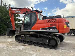 รถขุดไฮดรอลิกตีนตะขาบ Doosan DX225 มือสอง น้ำหนัก 22 ตัน รุ่นปี 2024 สภาพดี มอเตอร์หลัก ปั๊มไฮดรอลิก MOOG ผ่านการทดสอบแล้ว - Product Image 3