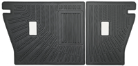 YMSD Tapis de sol et de coffre de luxe en TPE à motif géométrique de 3 mm, ensemble complet de 3 pièces antidérapant pour Focus MK3 2013-2018