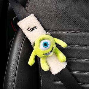 Protector de Cinturón de Seguridad para Asiento de <span class=keywords><strong>Coche</strong></span>, Diseño de Peluche de Conejo y Oso, para Mujer, Accesorios Interiores Decorativos - Product Image 6