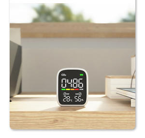 Nouveau Mètre Numérique Portable de CO2 Wi-Fi 2022 – Instrument de Mesure de la <span class=keywords><strong>Qualité</strong></span> de l'<span class=keywords><strong>Air</strong></span> pour Usage <span class=keywords><strong>Intérieur</strong></span> - Product Image 4