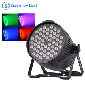 סופרשו Par Led 54x3w Rgbwa Uv עמיד למים 54*3w Rgb 3in1 אלומיניום Led Par פנס פח