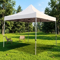 Tente de réception imperméable en PVC Oxford monocouche pour la publicité extérieure, les salons professionnels, les événements commerciaux et les expositions