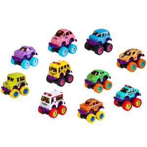 EPT Mini Coches de Juguete de Metal Fundido a Presión con Ruedas Grandes, 10 Diseños Surtidos, Vehículos de Juguete Resistentes para Niños de 3+ Años - Product Image 1