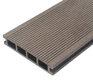 <span class=keywords><strong>Pas</strong></span> <span class=keywords><strong>cher</strong></span> Extérieur DIY WPC Decking Bois Plastique Composite Snapping Decking Idées de conception WPC Composite Flooring - Product Image 2