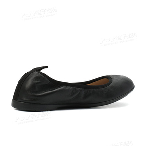 Ballerina <span class=keywords><strong>per</strong></span> calzature <span class=keywords><strong>per</strong></span> bambini in pelle nera di design con etichetta privata <span class=keywords><strong>per</strong></span> ragazze scarpe da balletto pieghevoli <span class=keywords><strong>per</strong></span> bambini grandi - Product Image 3