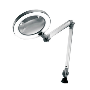 Lampada ingrandente LED Waldmann con lente in plastica da 160 mm - Product Image 1