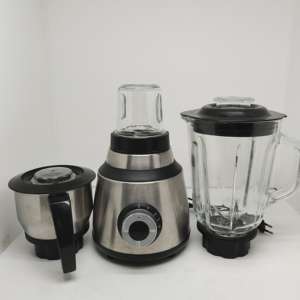 Mélangeur électrique en acier inoxydable domestique commercial <span class=keywords><strong>robot</strong></span> <span class=keywords><strong>culinaire</strong></span> pour bébé Smoothie presse-agrumes moulin à sec Machine à vitesse Variable - Product Image 3