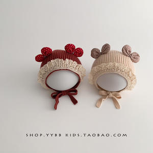 Mignon drôle acrylique fait à la main chapeau femmes hommes enfants automne hiver dessin animé monstre laine chapeau personnalité tricoté chapeau pour garçon et fille - Product Image 3