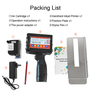 Imprimante jet d'encre multi-lignes 12,7 mm à prix abordable, machine de codage de date pour boîtes en carton - Product Image 6
