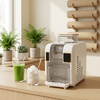 Machine à smoothies et granités de comptoir, compatible avec tout liquide, pour boissons glacées, refroidissement par compresseur, usage domestique et hôtelier