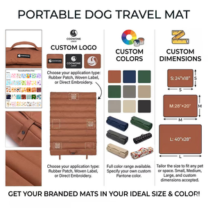 Açık lüks köpek yatağı Mat Oxford soğutma yumuşak yıkanabilir büyük boy dayanıklı su geçirmez taşınabilir kamp seyahat Pet Mat - Product Image 3