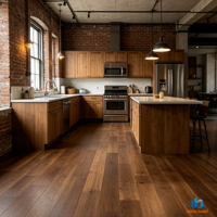 Carreaux de porcelaine effet bois grain naturel 600x1200mm Foshan Velvet Matt pour cuisine et hôtel, Carreaux de sol 60x120