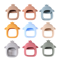 Vente flash - Jouets de dentition pour bébés en silicone sans BPA, non toxiques, animaux de dessin animé, jouets à mâcher pour bébés, jouets apaisants