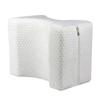 Oreiller de jambe en mousse à mémoire de forme pour dropshipping, oreiller contour, oreiller pour genoux, pour le sommeil et le repos, soulagement de la douleur sciatique