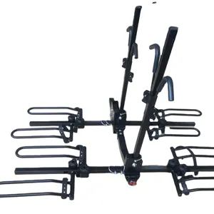 Soporte de enganche Rider Truck Suv Tray Style Smart Tilting Design Rider Car Bike Rack