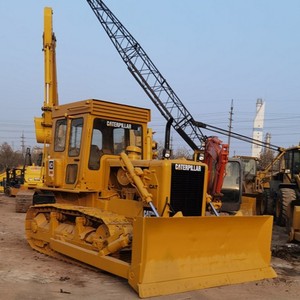 รถดันดินตีนตะขาบ Caterpillar D6D ผลิตในสหรัฐอเมริกา มือสอง ใช้งานน้อย ตรวจสอบอย่างสมบูรณ์ พร้อมริปเปอร์หลัง เครื่องยนต์ 3306 ขาย - Product Image 1