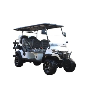 Carrito de Golf de 4+2 Plazas en Oferta, Funciona con Batería de 48V, Estructura de Acero de Alta Resistencia, Alcance de 70-90 km, Nuevo Diseño, Vehículo Eléctrico - Product Image 1