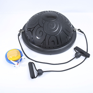 Ballon de Pilates à poignée en éponge, épaissi, pour fitness, 60 cm, ballon d'équilibre, pour le sol, musculation, <span class=keywords><strong>yoga</strong></span>, fascia, Pilates, ballon de vitesse ondulatoire - Product Image 3