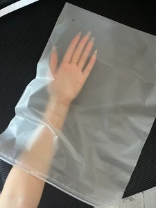 Custom Frosted Zipper <b>Bag</b> Matte Zip Lock Clothing <b>Packaging</b> <b>Bag</b> Reusable Garment Storage <b>Bag</b> With Logo OEM Factory Wholesale - Product Image 4