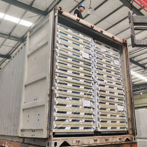 Panel Sándwich de Poliuretano para Almacenamiento en Frío, Aislado, de Acero PPGI de 150 mm, Resistente al Fuego y Ecológico, Personalizado para Uso Industrial - Product Image 6