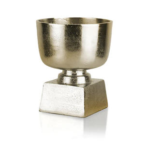 Accueil Hôtels et restaurants Pots de fleurs en aluminium en métal Vases pour mariage Bol de service en aluminium pour piédestal de fruits - Product Image 4
